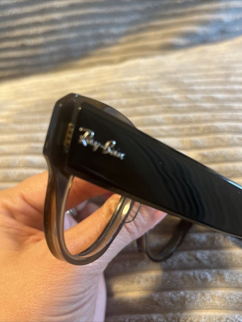 Ray Ban ROUNDABOUT Black RB2192 901/31 47□22 145 3N Frame Italy - Picture 10 of 11